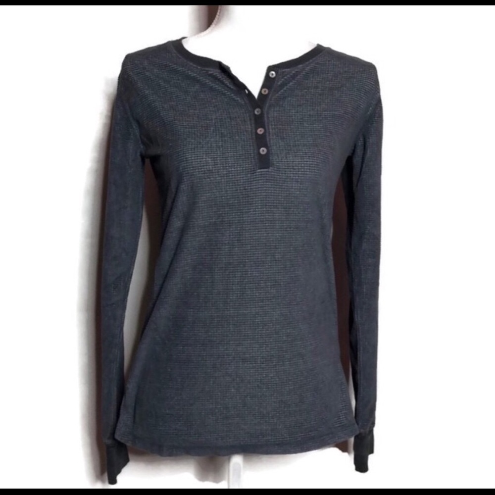 Gray Thermal Tee NWOT SZ Small